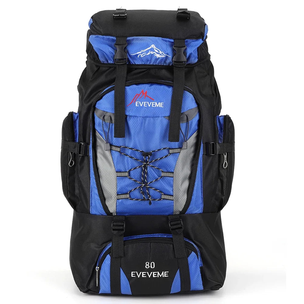 Mountaineering Backpack Large Capacity Climbing Backpack Adjustable.