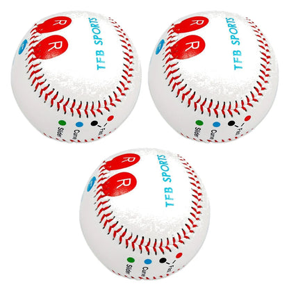 Pitch Training Baseball set with Finger Placement Markers.