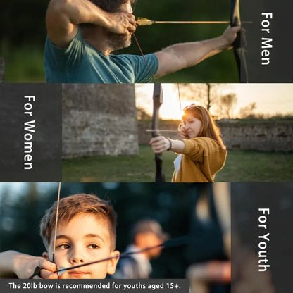 Archery Bow and Arrow Adult - Takedown Recurve