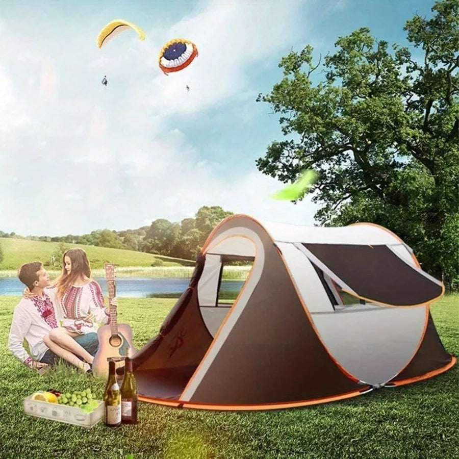 Easy Pop Up 2 man Tent , Automatic Setup, 2 Doors