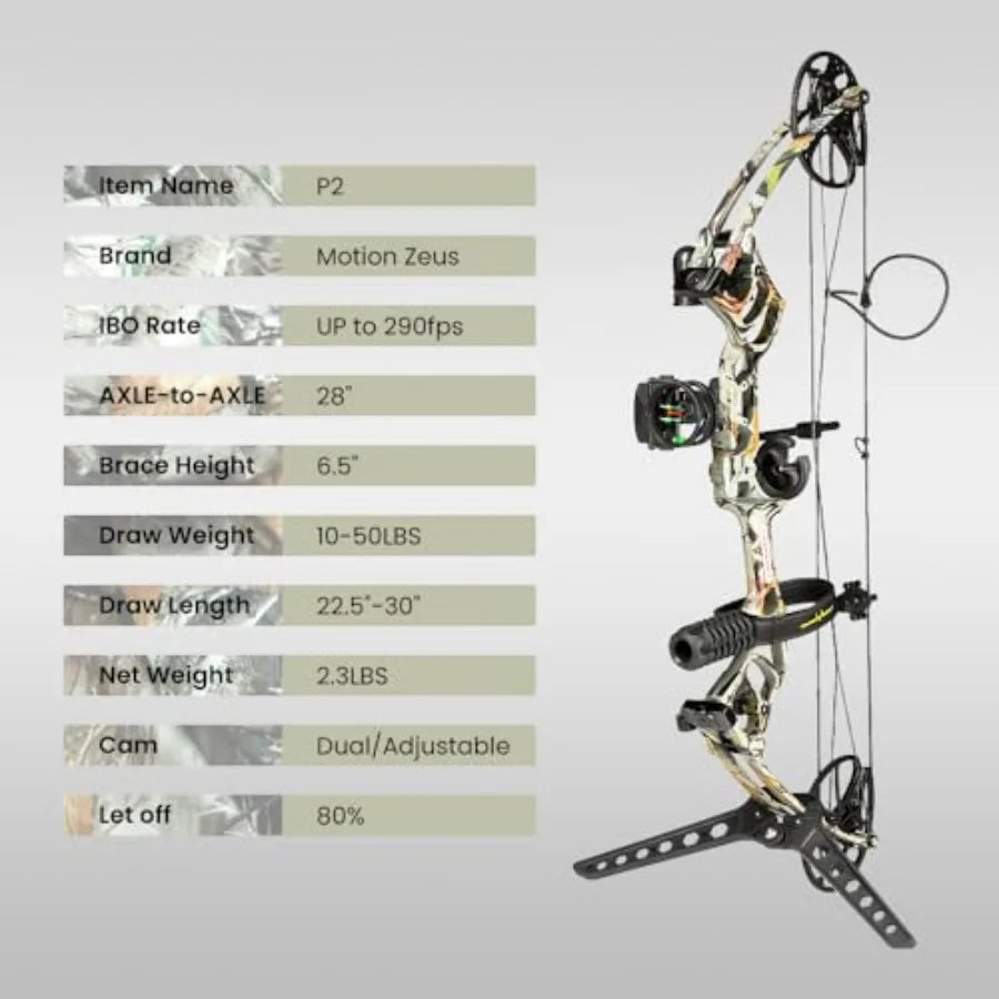 Compound Bow Package for Youth Adults Beginners