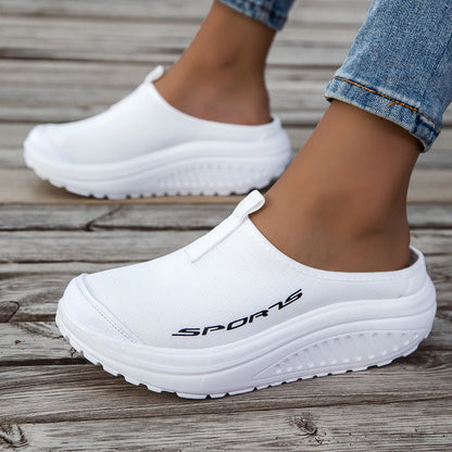 Summer women's sports shoes breathable thin mesh.