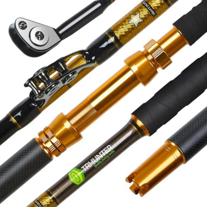 Offshore Trolling Rod Saltwater Big Game Boat Fishing Rod Heavy Duty