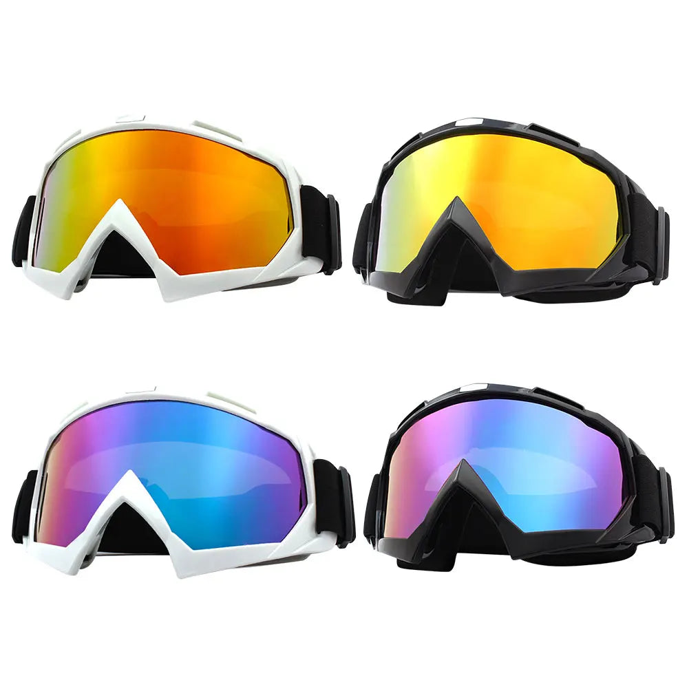 Skiing Eyewear, Windproof, Cycling, Sun Anti-Fog Protective Goggles UV Protection for Winter Outdoor Sport