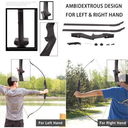 Archery Bow and Arrow Adult - Takedown Recurve
