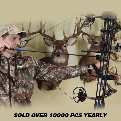 Compound Bow Archery Package, Draw Length 0-70 Lbs Draw Weight up to IBO 310 foot pounds