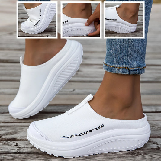 Summer women's sports shoes breathable thin mesh.