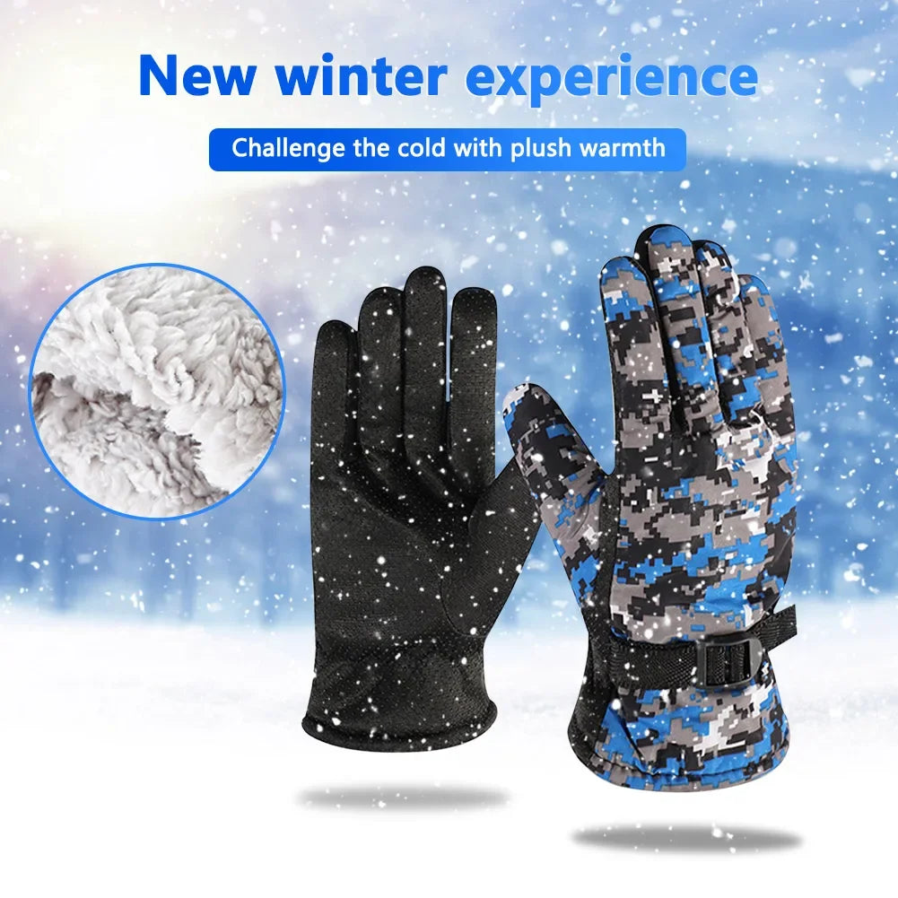 Winter Gloves, Waterproof, Windproof