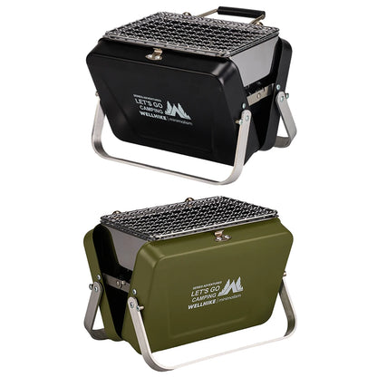 Portable Camping Stove with Handle, folding