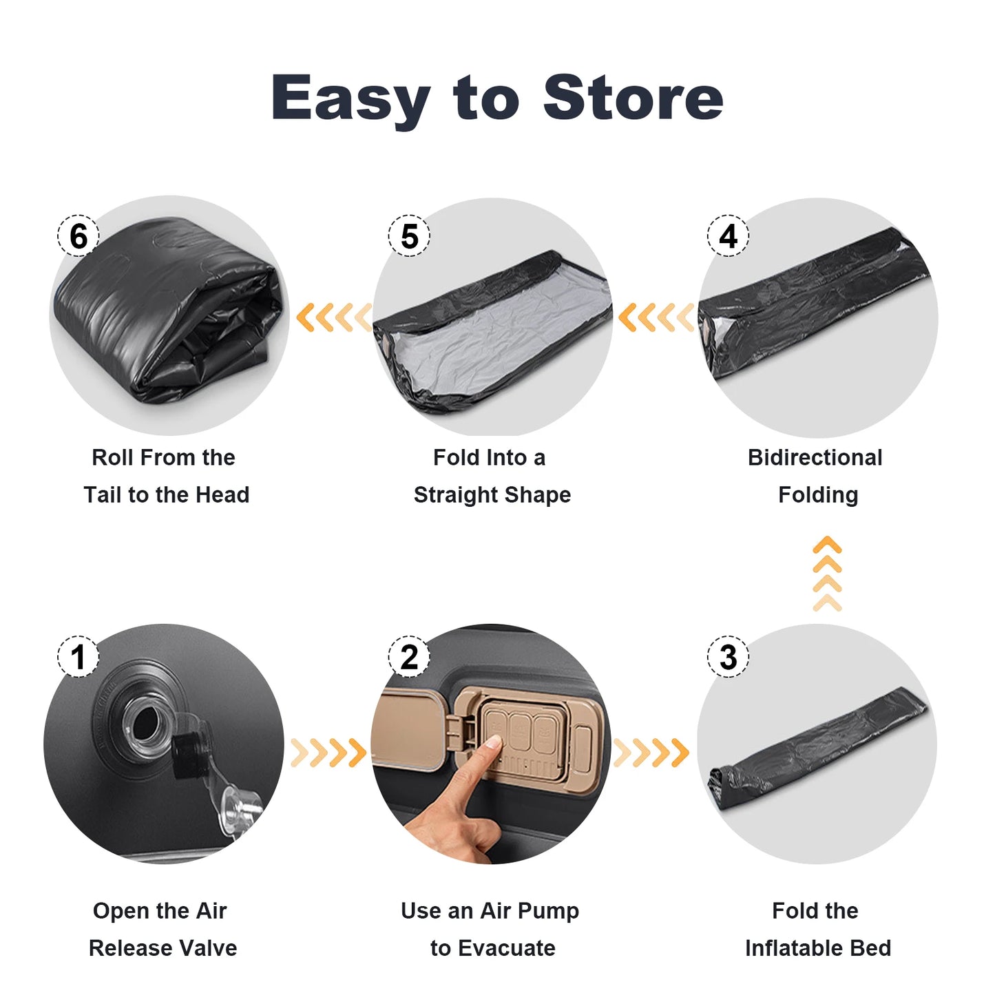 Air Mattress With Electric Air Pump, Anti-leak, Soft Flocked Top.