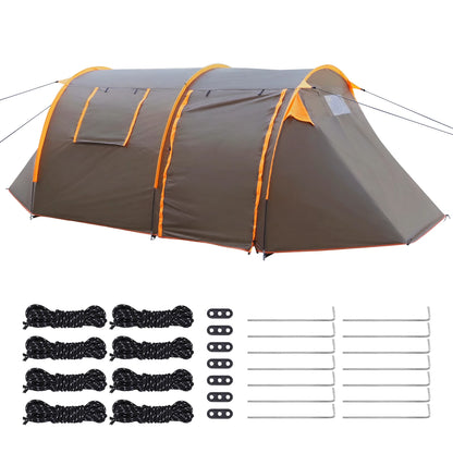 Oxford 2-Person Backpacking Tent Windproof Lightweight Tent Rainproof