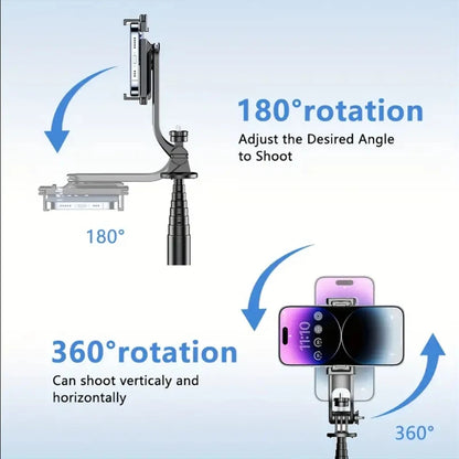 Telescopic Selfie Stick Tripod, Monopod Stand