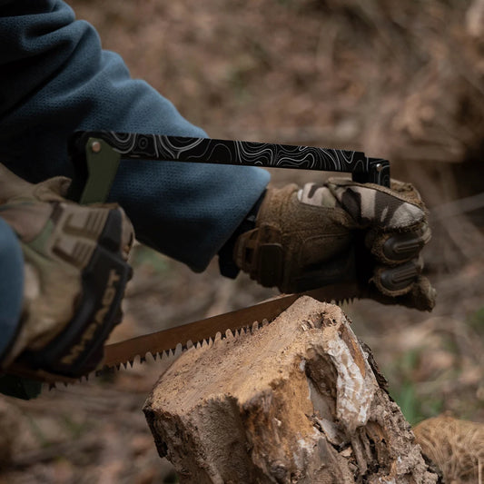 Folding Saw with Storage Bag