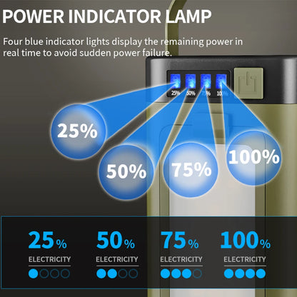 Foldable Camping Light, Power Bank, Rechargeable Lantern ,Solar