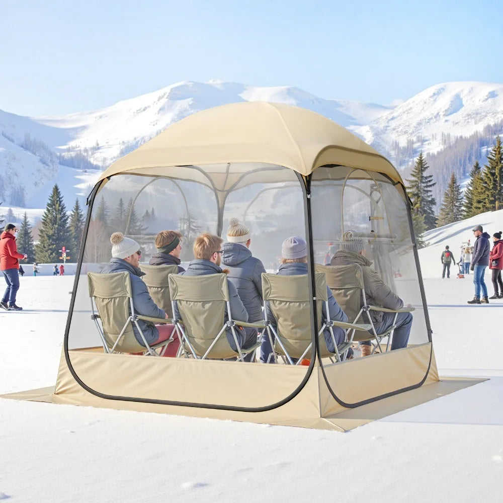 Pop Up Sports Bubble Tent 47x47 50x50 63x63 72x72 in Clear Weather Proof