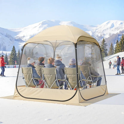 Pop Up Sports Bubble Tent 47x47 50x50 63x63 72x72 in Clear Weather Proof
