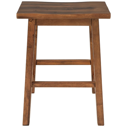 Farmhouse Rustic 2-piece Counter Height Stools.
