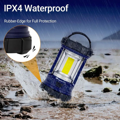 Camping Lantern, 3200LM LED Lanterns for Power Outages, 4600mAh Phone Charger Rechargeable Lantern, 5 Light Modes Camping Light