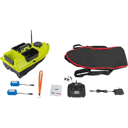 RC Fishing Bait Boat with GPS, Dual Motors, Automatic Return, LCD Screen & Light, Remote Control Fish Bait Boats