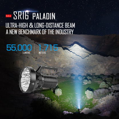 IMALENT SR16 Tactical Flashlight 55000 Lumen Super Bright