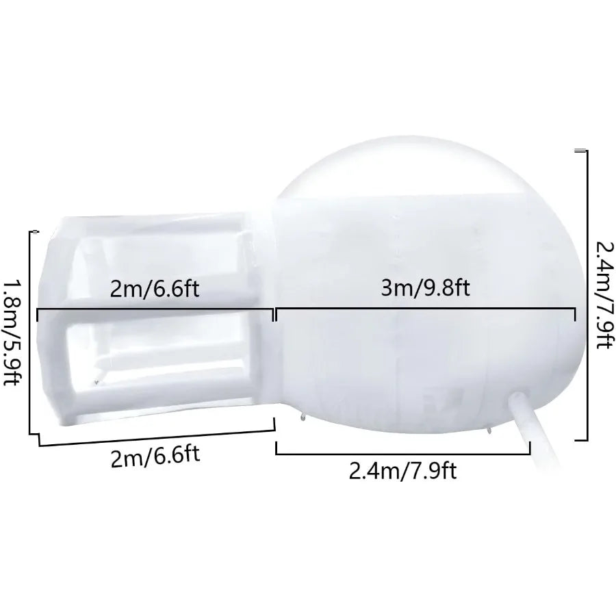 Inflatable Bubble House Waterproof Luxurious Dome