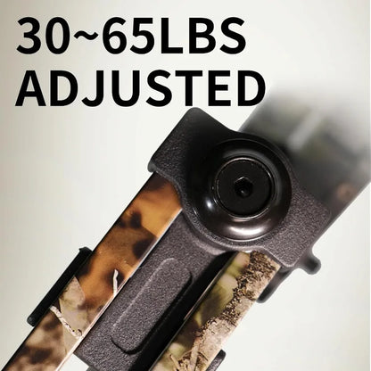 Compound Bow and Arrow Set for Adults, 30-65LBS, Composite