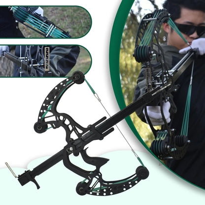 High Precision Mechanical Pulley, Composite Steel Ball Bow, Slingshot