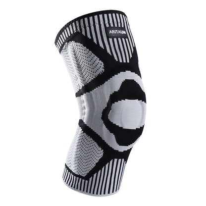 1 Pack of Professional Sports Knee Pads,  Meniscus Silicone Spring Support,