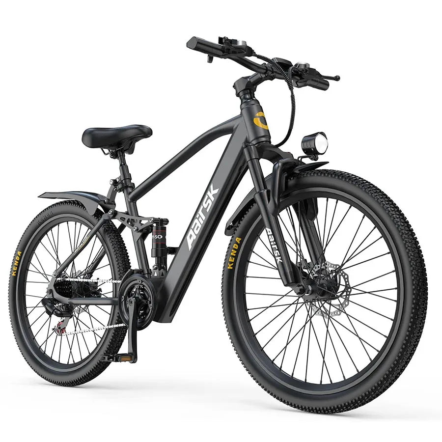 Aairsk GT900 Adult E-bike 24 Inch Fat Tire E-Mountain bike Off-road Electric bicycle 400W Motor 36V 13Ah Battery Electric Bike