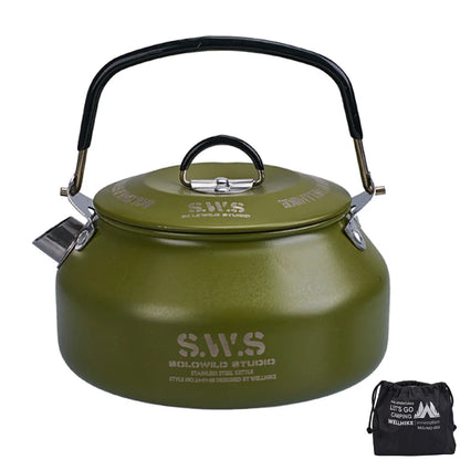 0.8L Outdoor Camping Water Kettle with Handle.