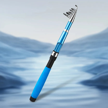 Short Telescopic Fishing Rod.