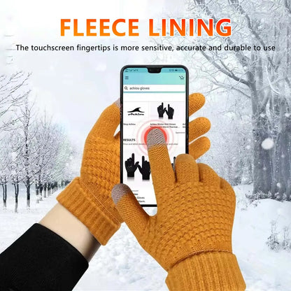 Touch Screen Cold Weather Gloves For Cycling Running Driving Hiking.