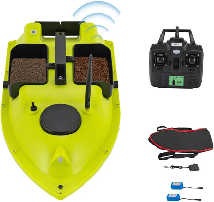 RC Fishing Bait Boat with GPS, Dual Motors, Automatic Return, LCD Screen & Light, Remote Control Fish Bait Boats