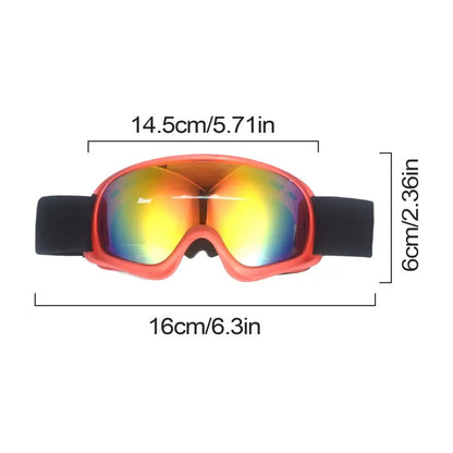 Anti-Fog Kids Ski Goggles For Snow, and Snowboard