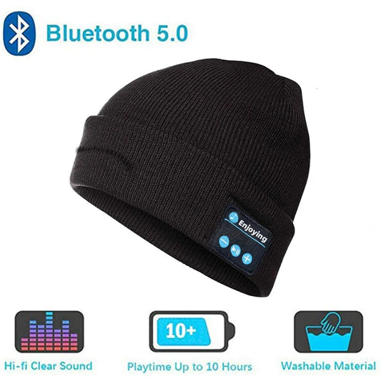Bluetooth Hat Warm Beanie Music Wireless