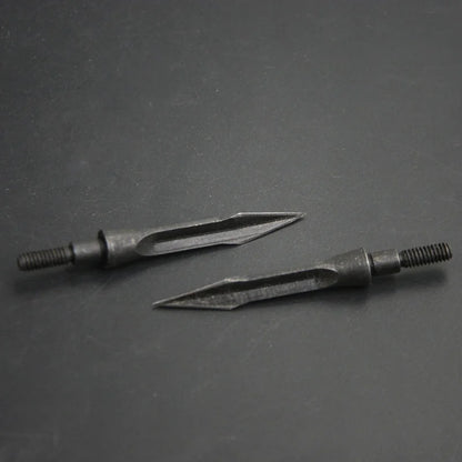 12pcs Hunting Arrowhead General Thread High Carbon Steel