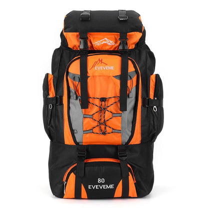 Mountaineering Backpack Large Capacity Climbing Backpack Adjustable.