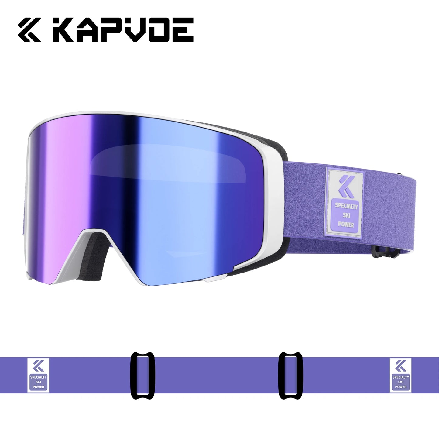 Outdoor Photochromic Ski Goggles Breathable HD