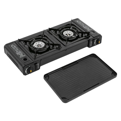 Butane Gas Camping Stove 3924, Portable Outdoor Grill, Hiking Trekkin