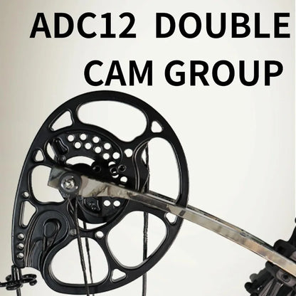 Compound Bow and Arrow Set for Adults, 30-65LBS, Composite