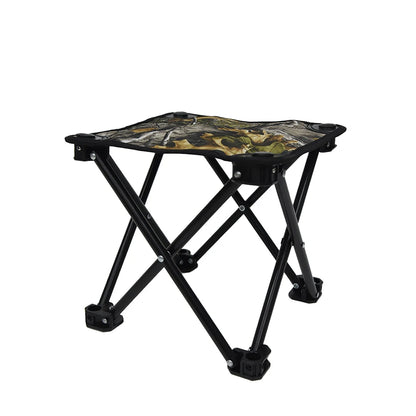Mini Folding Camping Stool Portable Camping Stool Oxford Cloth Lightweight Small Chair Foldable Fishing Stool for Fishing Hiking